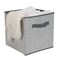 Simplify Collapsible Storage Cube in Heather Grey 25432-HEATHER - alternate 2
